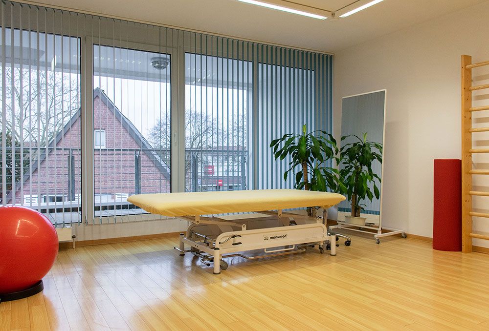 Räumlichkeiten Physiotherapiepraxis Riphagen in Bocholt
