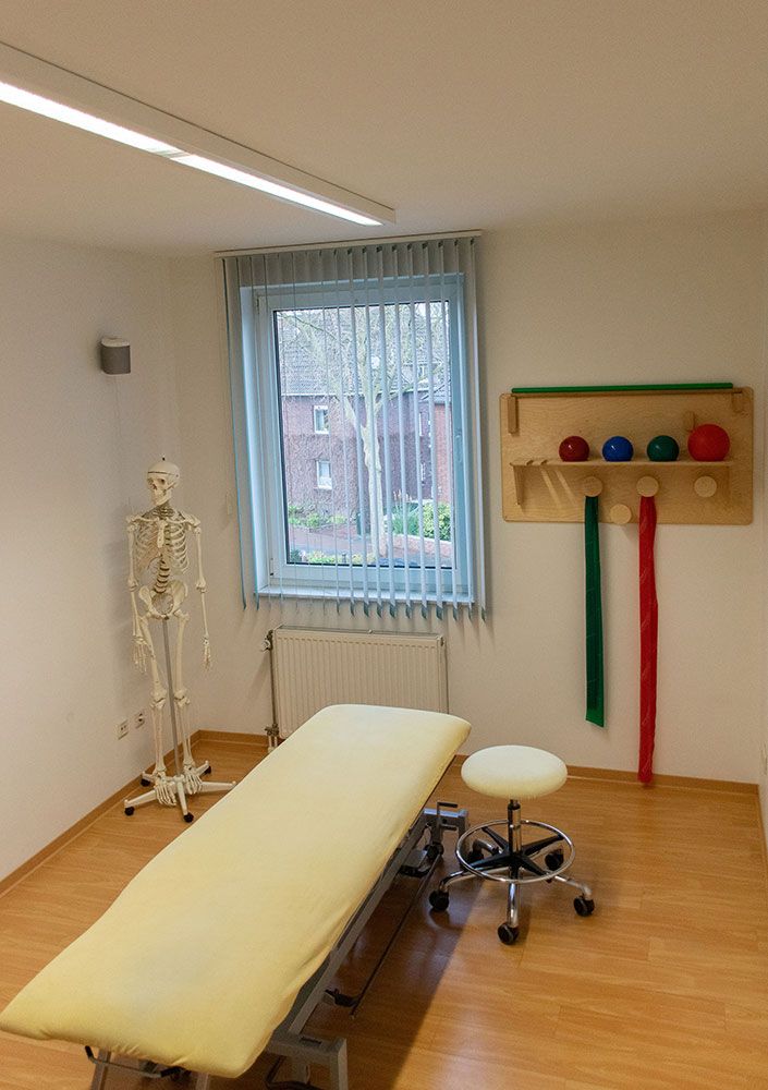 Räumlichkeiten Physiotherapiepraxis Riphagen in Bocholt